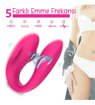 Do it Love - Ergonomik Çift Haz -  ve Vajinal Vibratör - Klitoris Uyarıcılı - Kumandalı (STD)