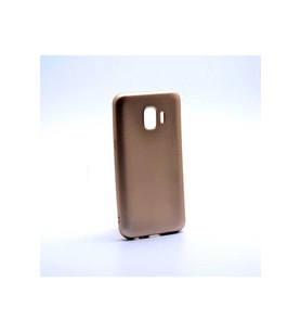 Samsung Galaxy J2 Core Uyumlu Kılıf Zore Premier Silikon Kapak (Gold)