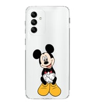 Samsung Galaxy M23  Kapak Mickey Mouse Tasarımlı Şeffaf  Kılıf