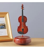 Keman Tasarımlı Müzik Kutusu