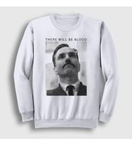 Presmono Unisex Beyaz Sinner Film There Will Be Blood Sweatshirt 255373tt