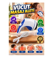 Hız Ayarlı Kas Rahatlatıcı ve Vücut Masaj Makinesi Yağ Yakım Destekli
