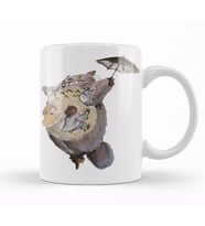 Totoro Takes Flight Kupa Bardak Porselen