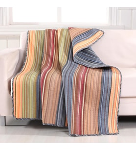Greenland Home Katy Throw Blanket, Tam, Çok aşamalı