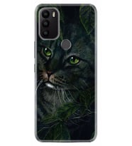 General Mobile GM 21 Pro Kılıf Desenli Silikon Flowers Cat 1345