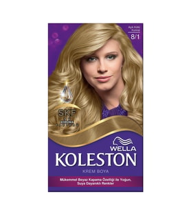 Koleston Kit Saç Boyası 8/1 Açık Küllü Kumral