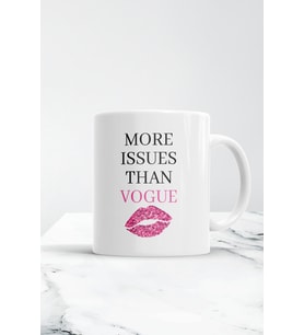 Beyaz More Issues Than Vogue Kupa Bardak