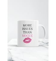 Beyaz More Issues Than Vogue Kupa Bardak