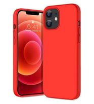 iPhone 13 Lansman Silikon Kılıf (Kırmızı)