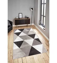 Dijital Baskılı Yıkanabilir Kaymaz Modern Renkli Salon Halısı Mutfak Halısı Yolluk ND-HY-1194 (Çok Renkli)