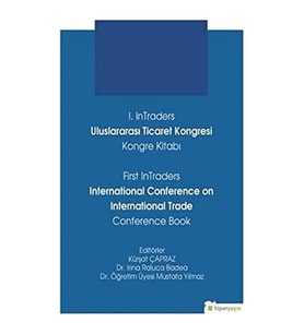 1. Intraders Uluslararası Ticaret Kongresi Kongre Kitabı (Krem)
