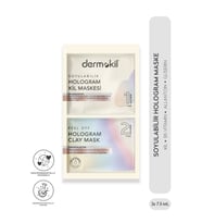 DERMOKİL SOYULABİLİR HOLOGRAM MASKE 2'Lİ 7,5 ML