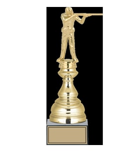 ODAK KUPA - Figürlü Kupalar - Atıcı Figürlü Kupalar FG-024 A - 32 cm