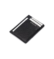 Tergan S1KK00001676-A41 Hakiki Deri Unisex Kredi Kartlık - SİYAH