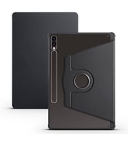 Samsung Galaxy Tab S10 Plus Uyumlu Kılıf Zore Termik Kalem Bölmeli Dönebilen Standlı Kılıf