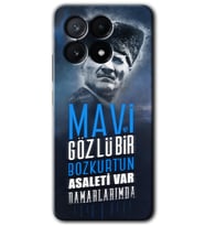 Poco x6 Pro Kılıf HD Desen Baskılı Kılıf - Bozkurt Atatürk