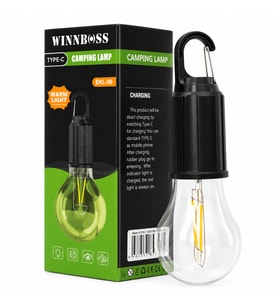 USB ŞARJLI SEYYAR AMPUL MODEL=RUSTİK KAMP LAMBASI MANDALLI KANCA ASKILIK 3-KADEME IŞIK EKL-06 G-912 (5680)