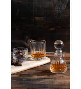 Glamis Linea Premium Hediyelik Kutulu 4 Parça Viski Set