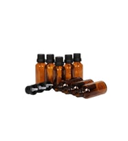 30ml kahverengi cam içten damlalıklı şişe siyah kapak, 50 adet, damlalıklı şişe, damlatmalı şişe