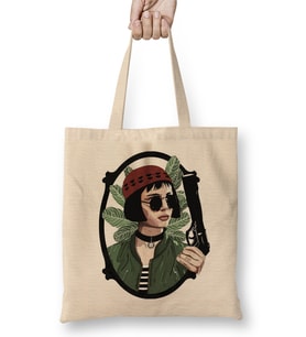 Leon and Mathilda 02 Bez Çanta Uzun Saplı