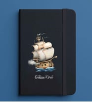 Kişiye Özel 13x21 Siyah Defter-14