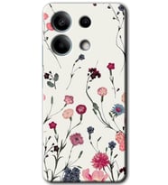 Xiaomi Redmi Note 13 5G Kılıf HD Desen Baskılı Kılıf - Mat Çiçek
