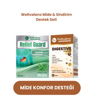 Sindirim Destek Seti - Digestive Enzymes 30 Tablet & Relief Guard 24 Çiğnenebilir Tablet