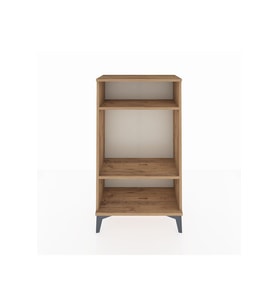 Arges Komodin 2 Raflı 60x30x106 Çam-Çam