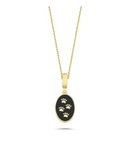 Mineli Pati Altın Kaplama Kolye RZ26 (Gold)