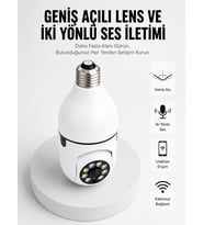 Akıllı Güvenlik Kamerası Full Hd Görüntü Ve Gece Görüş Özellikli Yeni Nesil