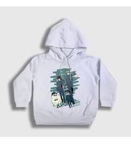 Presmono Unisex Çocuk Beyaz All Anime Spy X Family Kapüşonlu Sweatshirt 316878tt