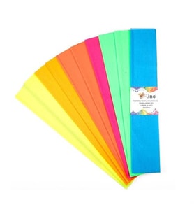 Fosforlu Krapon Kağıdı 50X100 Cm 5 Renk
