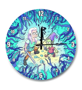 Cakatablo Disenchantment Kahramanları Duvar Saati