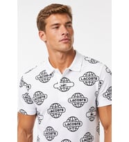 Lacoste Regular Fit Polo T-Shirt Erkek Polo Yaka Tişört Beyaz
