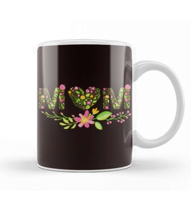 Mothers Day 2021 MOM DAY Kupa Bardak Porselen