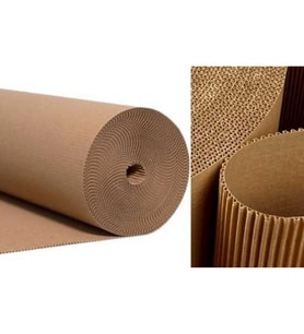 ŞeyliŞeyler Oluklu Mukavva Koruma Kartonu 120 cm 30 m2 2,5 mm 1 Rulo