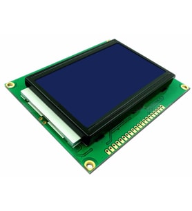 2.9 Inch 12864B V2.0 Mavi Glcd Modül  Spi 5V 128x64 Pixel Grafik Lcd Display Ekran Elektronik Devre Gösterge