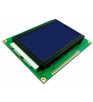 2.9 Inch 12864B V2.0 Mavi Glcd Modül  Spi 5V 128x64 Pixel Grafik Lcd Display Ekran Elektronik Devre Gösterge