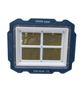 Wıson Ws-5585 Çok Fonksiyonlu 3 Solar Panelli 400w Spot Aydınlatma