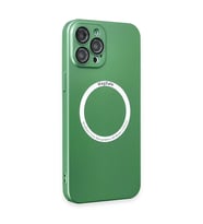 İphone 12 Pro Kılıf Jack Magneticsafe Lens  - Yeşil