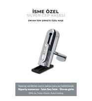 Gümüş Rengi Cep Kaşesi, Elbise İsim ve Kıyafet, Defter Kitap Kaşesi Anaokulu Kreş Etiket, Öğrenci, Öğretmen Kaşesi