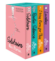 Alice Oseman Four-Book Collection Box Set (Solitaire, Radio Silence, I Was Born For This, Loveless):
