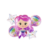 ÇITIPITISTORE DENİZ KIZI 5Lİ FOLYO SET BALON