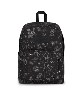 Jansport Superbreak Plus Cosmic City Sırt Çantası EK0A5BAO8O4 (Siyah)