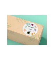 İlmeğinde Sevgi Var Sticker Mat Etiket Örgü Amigurimi Handmade El Yapımı Serisi 4 Cm (40 ADET)