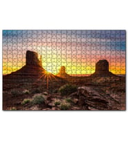 Cakapuzzle Büyük Kanyonda Günbatımı  Puzzle Yapboz MDF (Ahşap) (120 Parça)