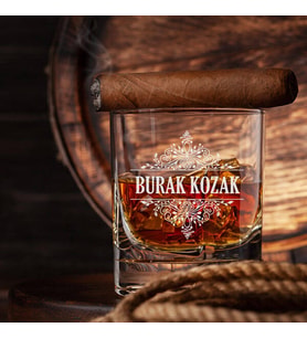 Kişiye Özel Orijinal Erkeğe Hediye Viski Bardağı