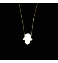 FATMA ANA ELİ OPAL 925 AYAR GÜMÜŞ KOLYE