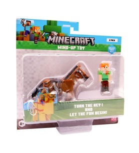 Minecraft 3D Kurma Mekanizmalı Figürler 2'li Paket Model 2 PMI/MC1014
