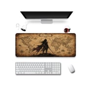 SonicTouch Klavye Mousepad 40x90cm Dikişsiz Pürüzsüz Sıvı Geçirmez Kaymaz Taban Dünyanın Eşiğinde